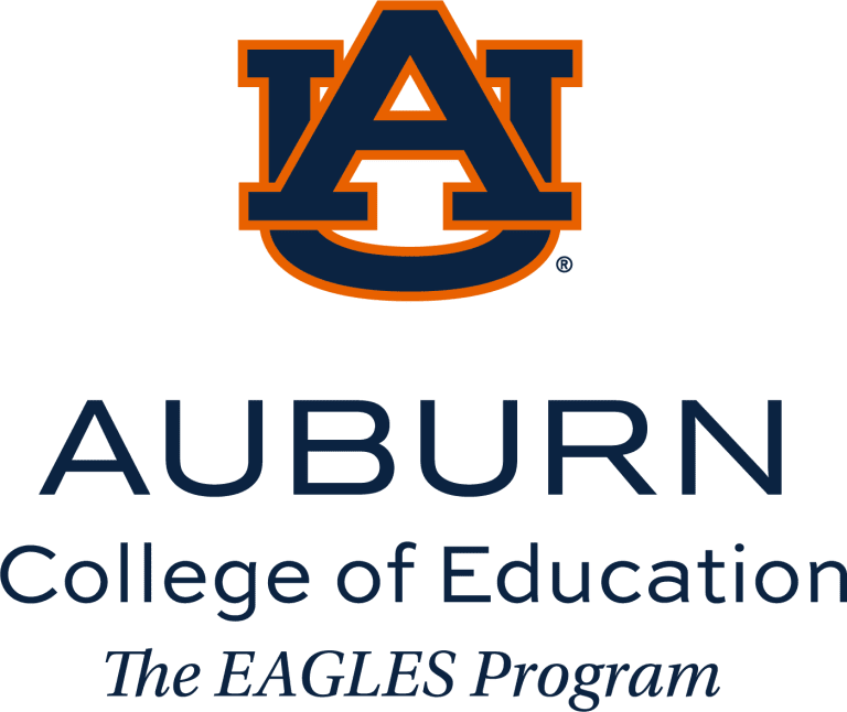 Auburn College of Education logo for the EAGLES program.