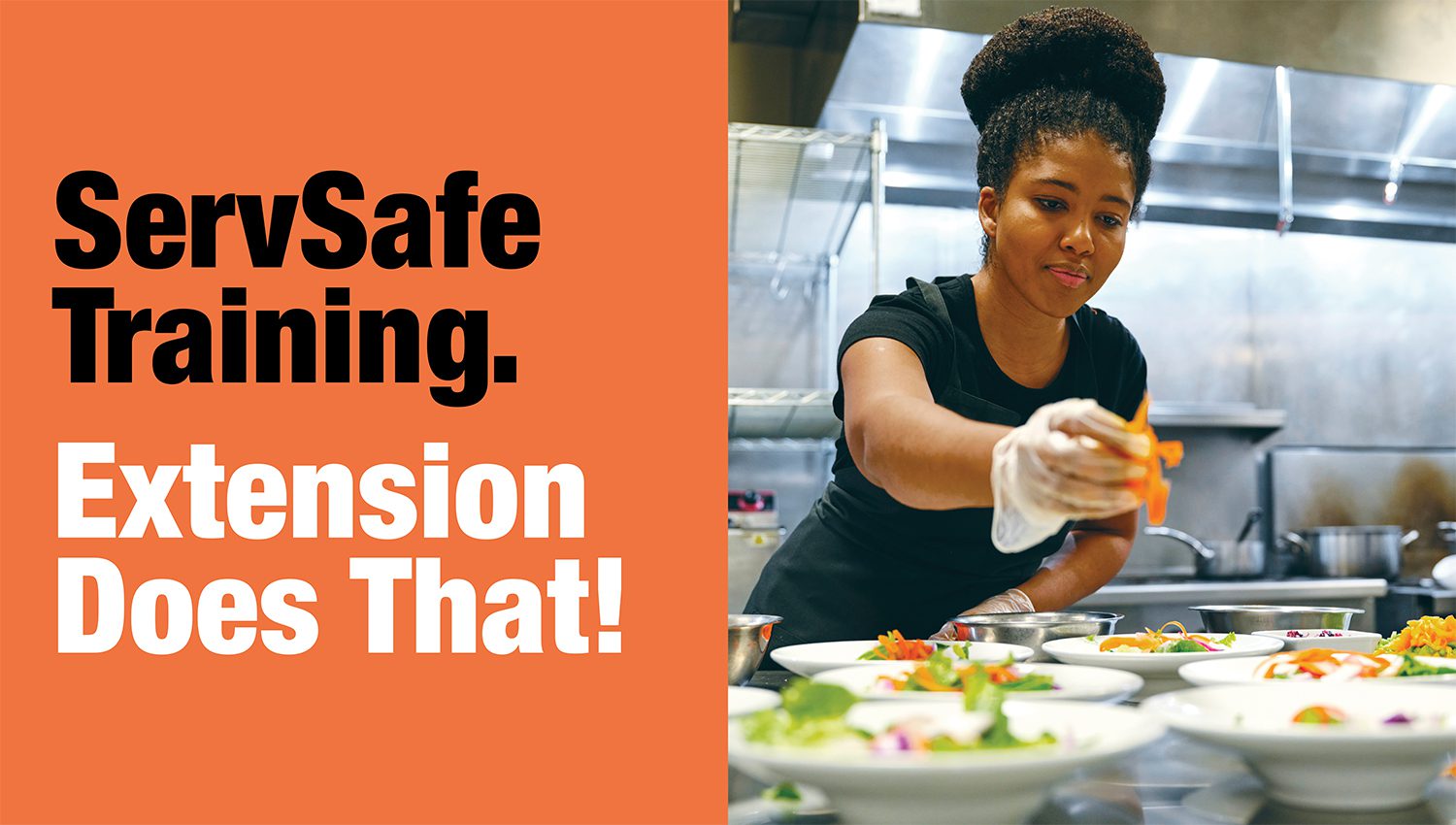 ServSafe Training. Extension Does That!