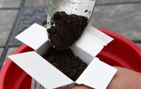 Soil test box.