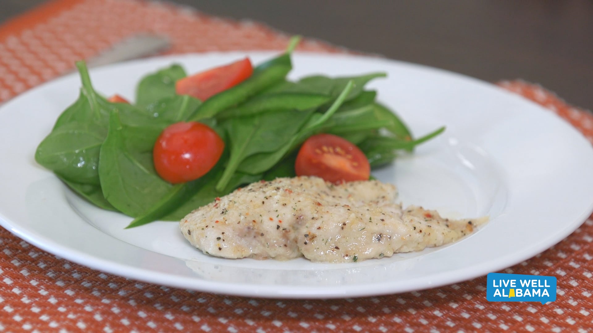 Live Well Parmesan Garlic Chicken