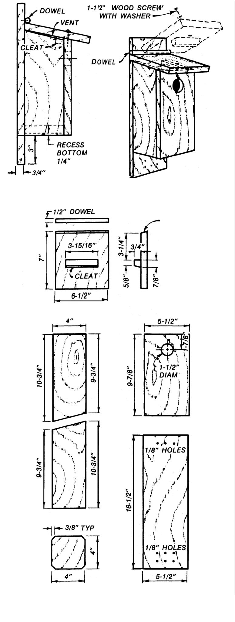Bird Houses for Songbirds - Alabama Cooperative Extension System