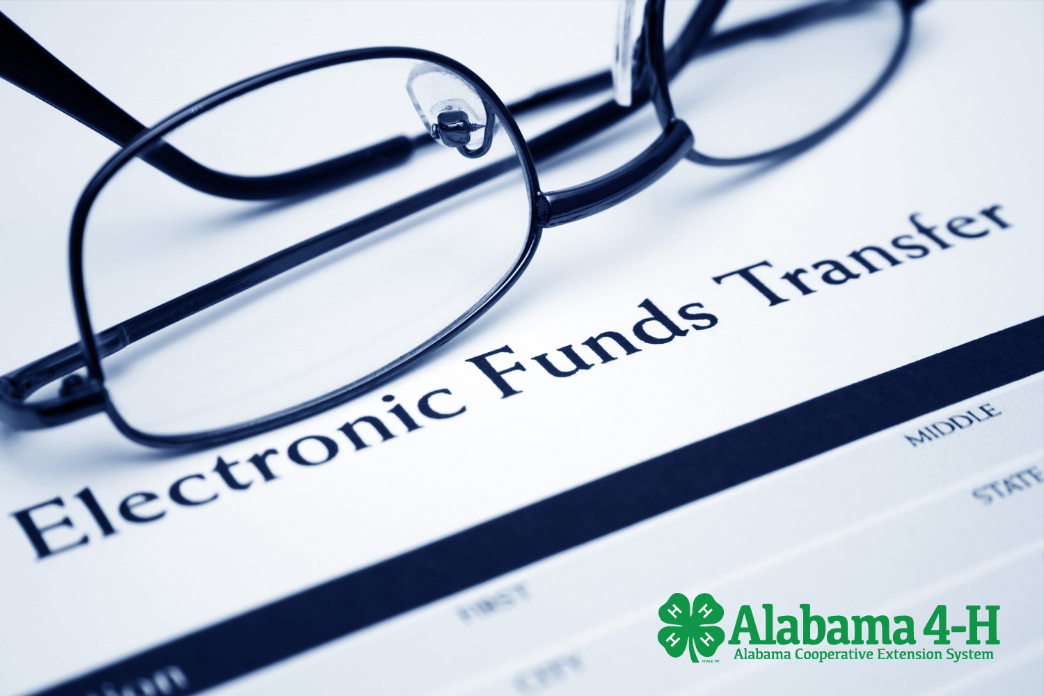 Alabama 4-H Foundation electronic funds transfer