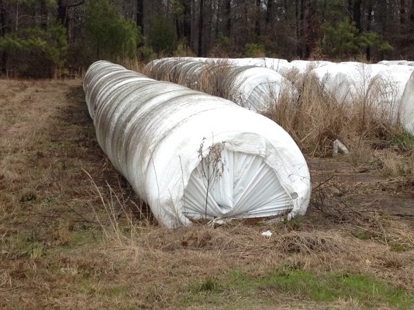 Plastic Storage Tube Haylage