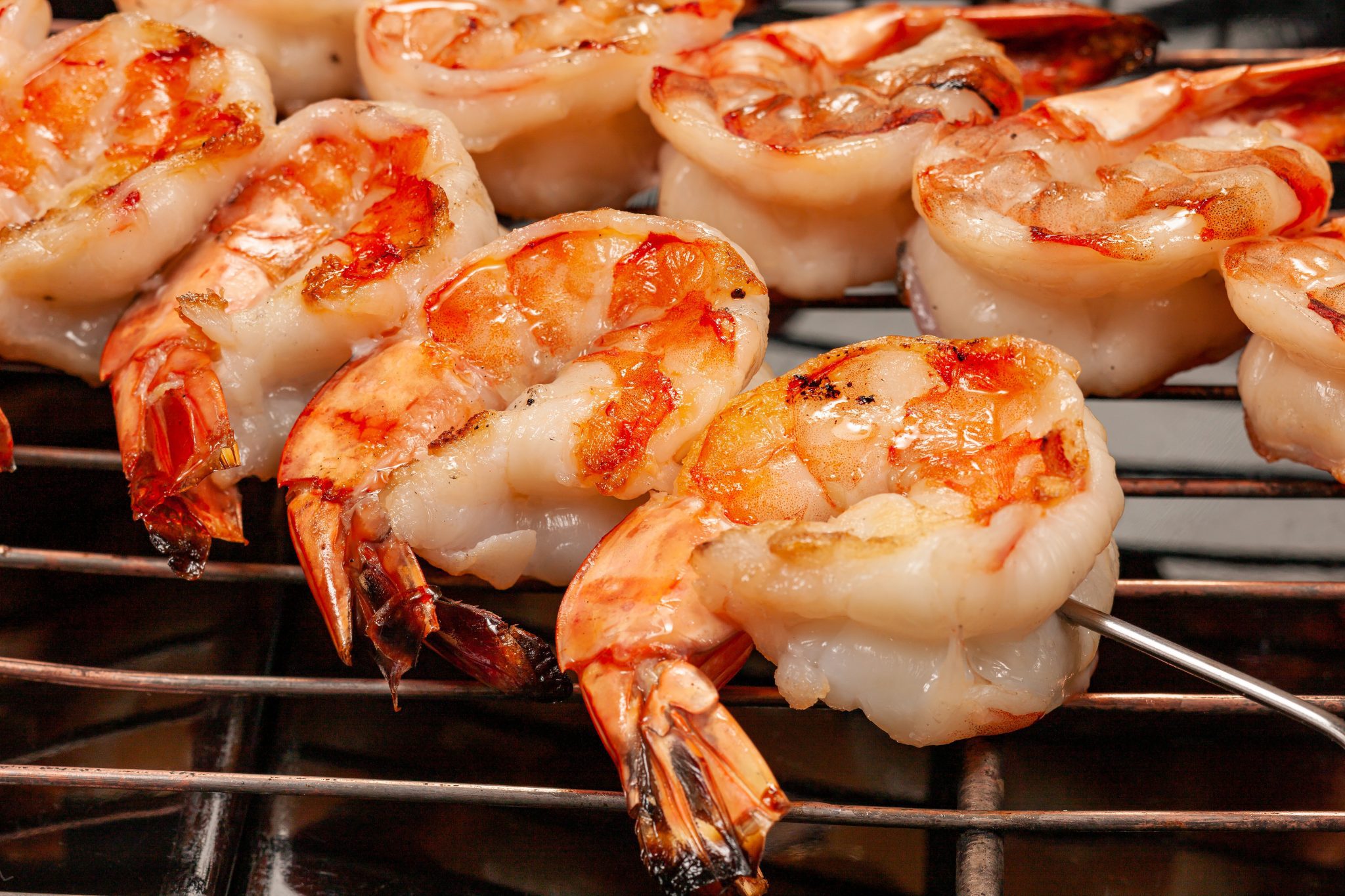 Grilling Shrimp