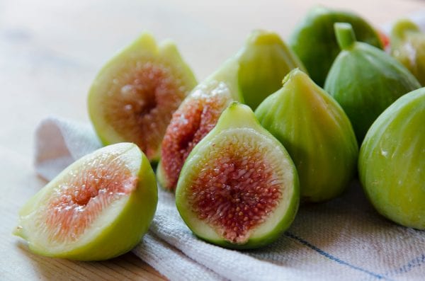 Green and yellow figs