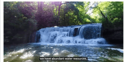 YouTube image of watershed video with closed captioning