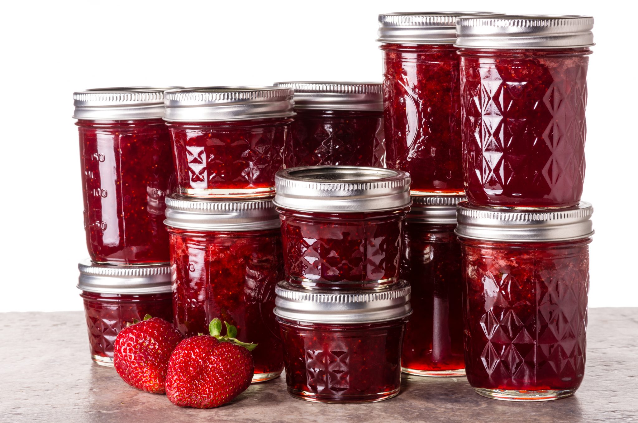 homemade jams and jellies