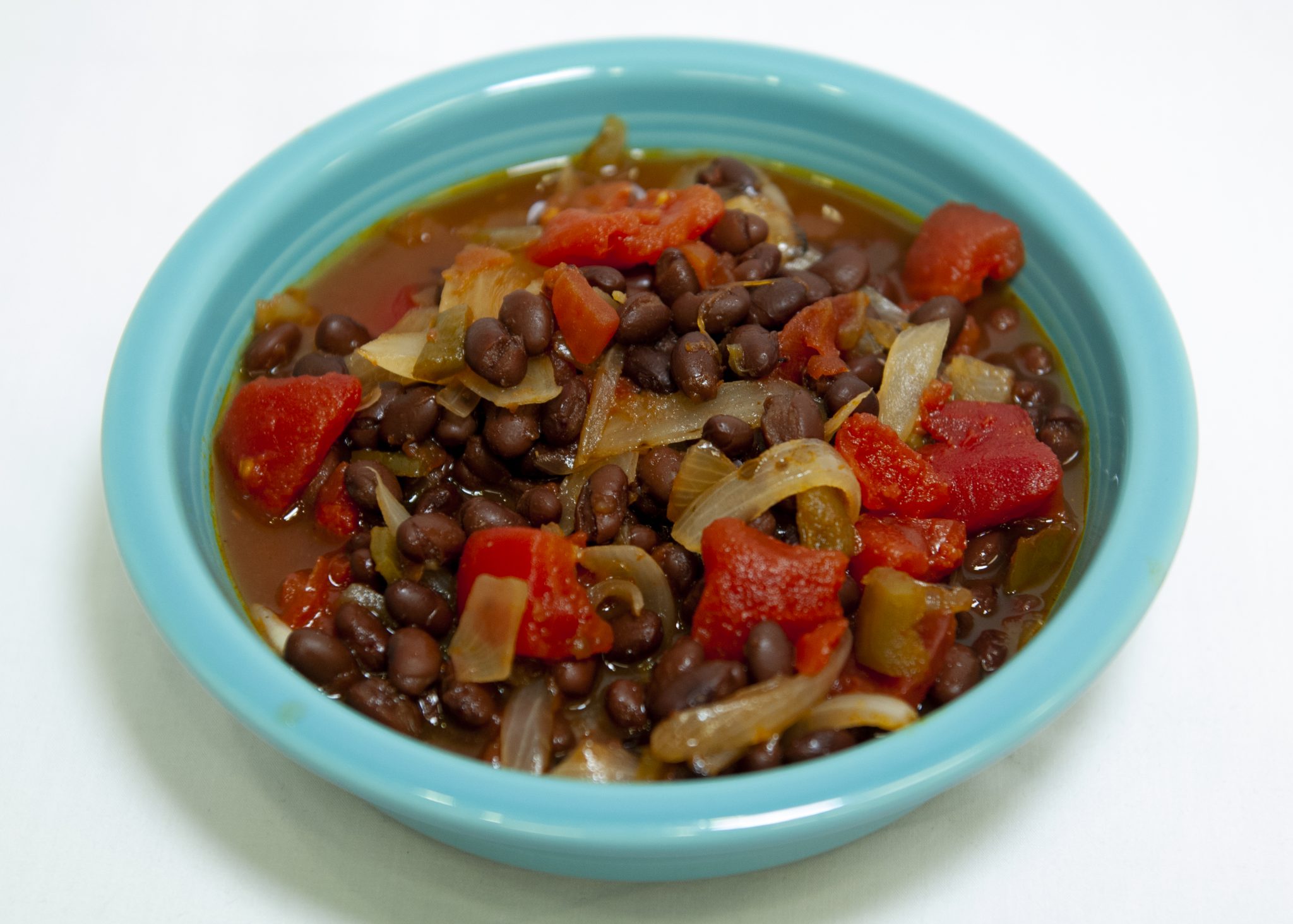 5-Ingredient Black Bean and Salsa Soup