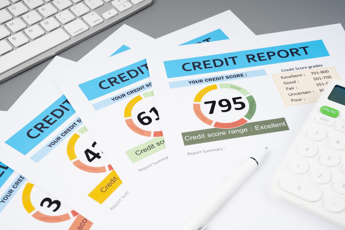 Credit score and report