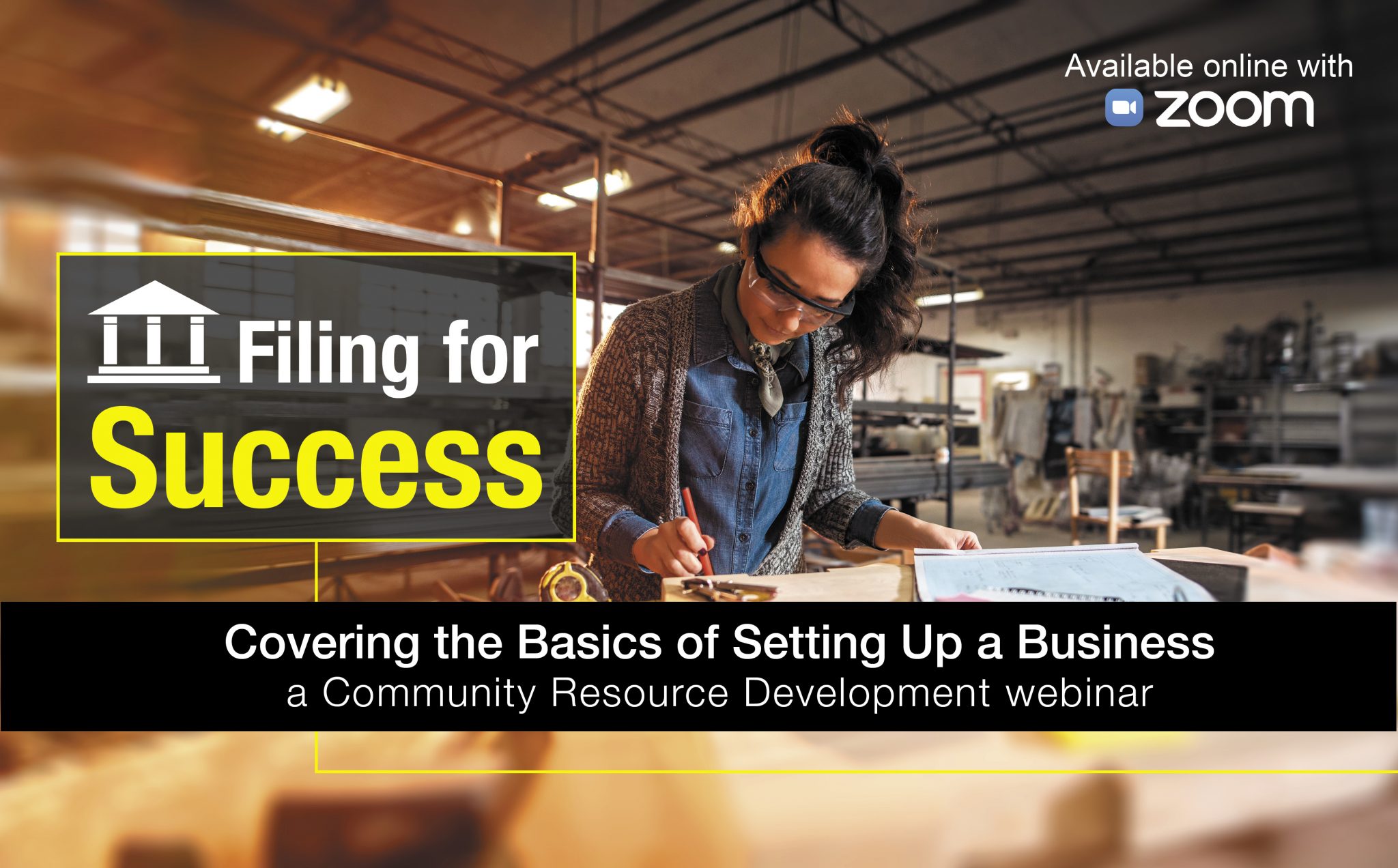 A Small business owners fills out paperwork