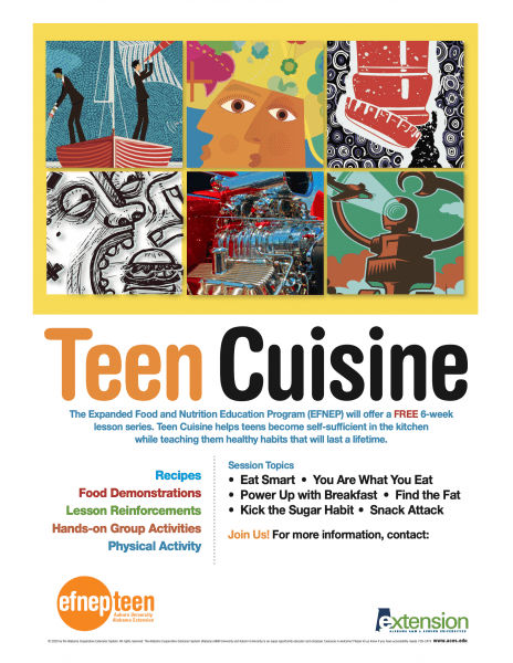 Teen Cuisine Flyer, FCS-2479