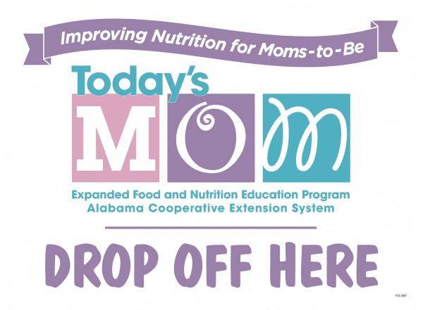 Drop Off Here Sign FCS-2607