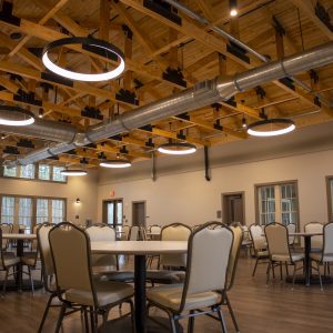 Dining space at the 4-H Center