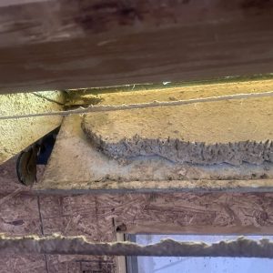 Figure 2: This inlet door is a considerable source of air leakage when shut.