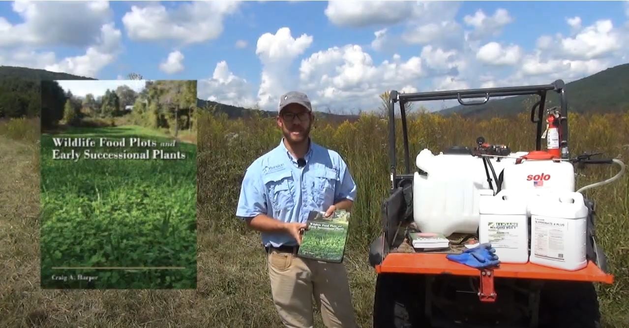 Norm Haley with Wildlife Food Plots and Early Successional Plants