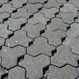 Figure 5. Example of interlocking concrete permeable pavers.