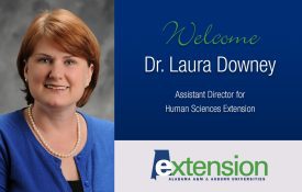 Welcome Dr. Laura Downey, Assistant Director for Human Sciences Extension