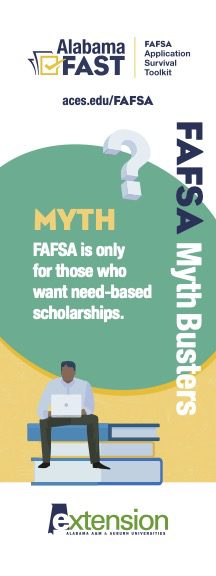 FAFSA is only for those who want need-based scholarships.