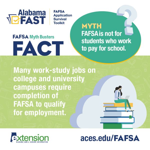 FAFSA is not for students who work to pay for school.