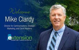 Mike Clardy joins Alabama Extension as Director of Communications, Strategic Marketing and Client Relations