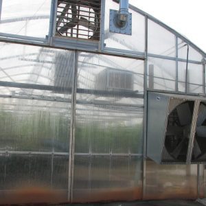 Figure 5. Greenhouse exhaust fans.