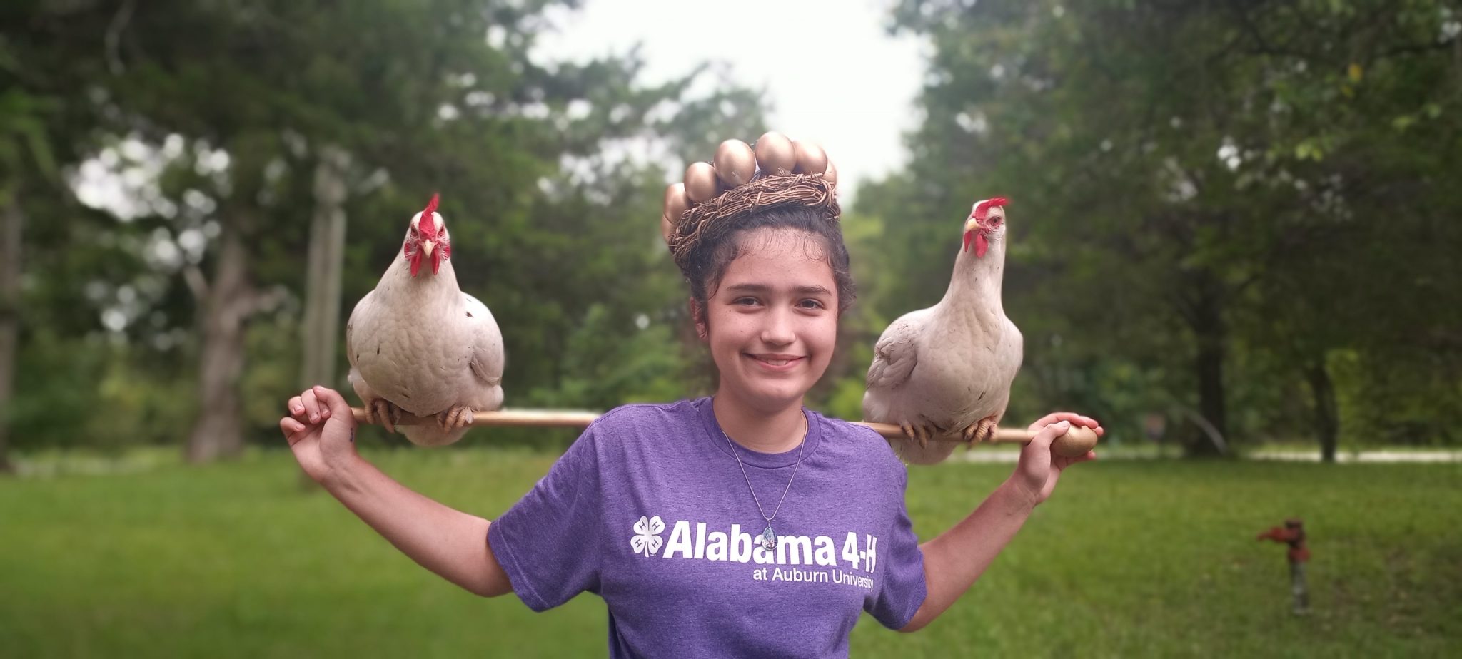 Alyssa Rios of Marengo County is the 2022 Golden Egg Contest Winner.