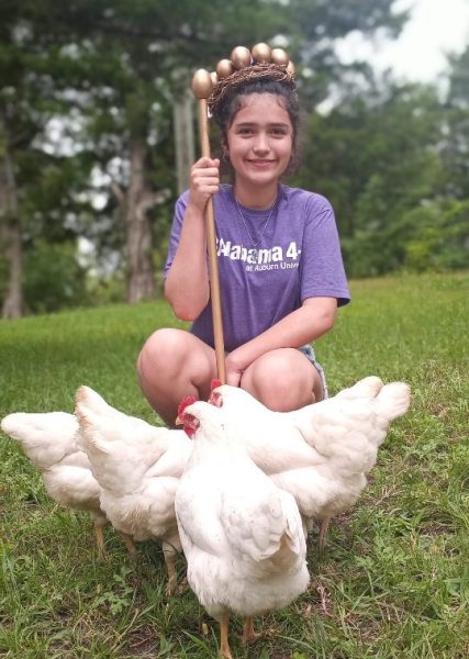 Alyssa Rios of Marengo County was the 2022 Golden Egg Contest Winner.