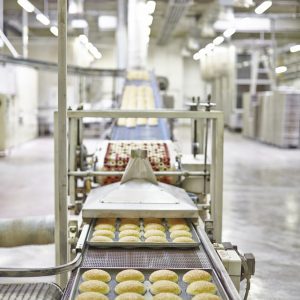 the production process of bread-baking