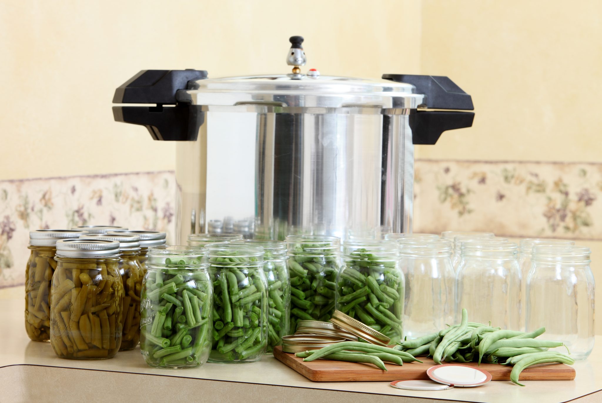Canning green beans