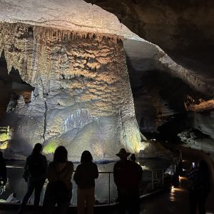 Goliath stalagmite at Cathedral Caverns State Park