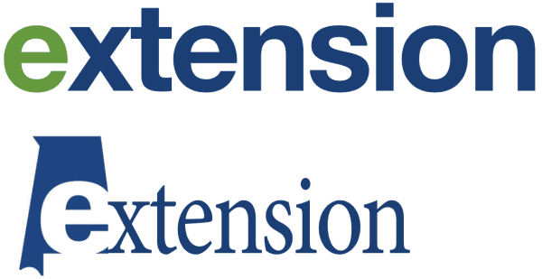 Alabama Extension logos using incorrect fonts, spacing