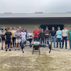 Figure 19. Geneva County FFA spray drone class.