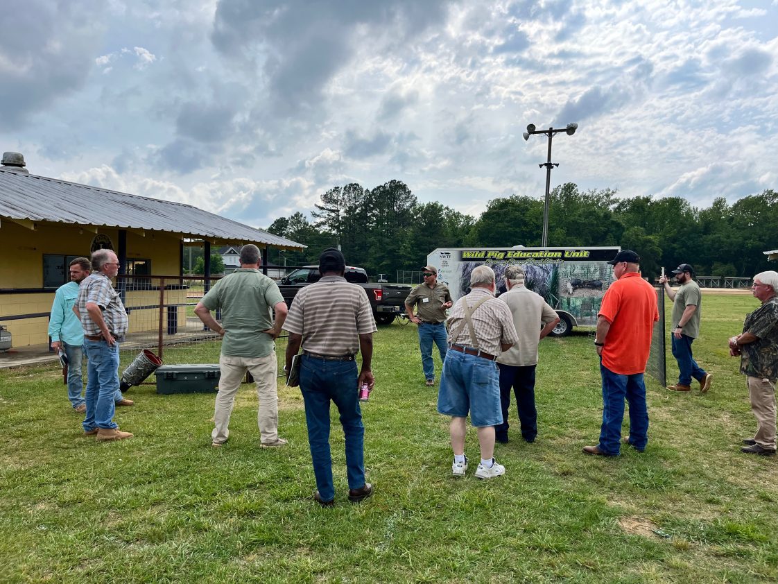 A Lawrence County outside educational event.