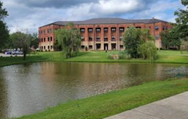 Backview of Dawson Extension Building at AAMU