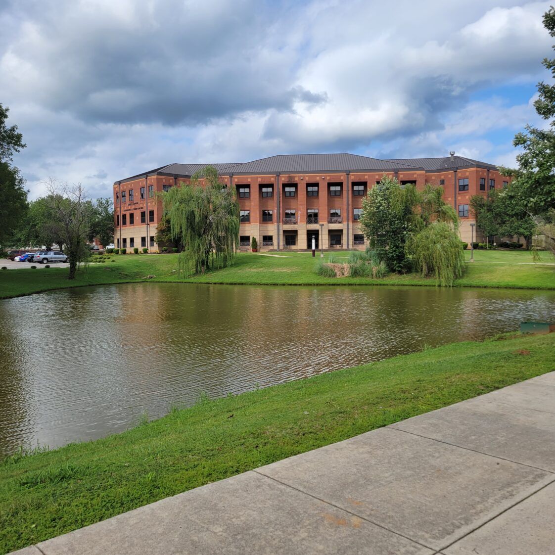 Backview of Dawson Extension Building at AAMU