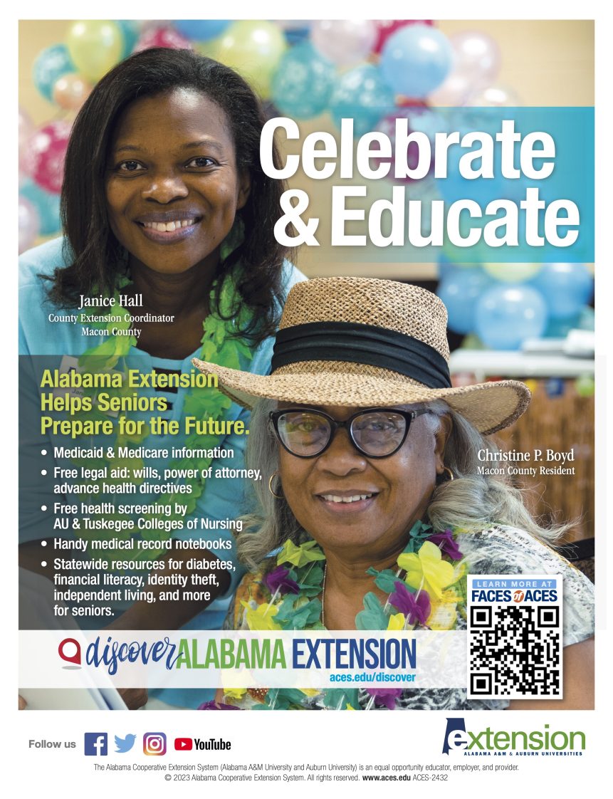 The Celebrate and Educate Neighbors magazine ad