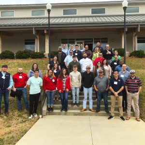 A group of people that attended a Commercial Poultry Basics Workshop with the Alabama Extension poultry team.