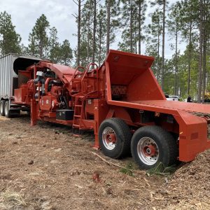 Figure 5. Morbark 4036 drum chipper.