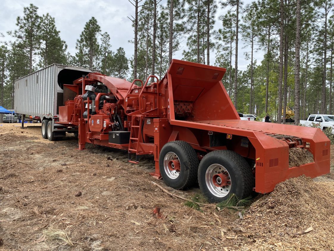 Figure 5. Morbark 4036 drum chipper.