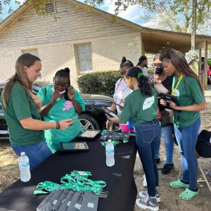 4-H Tech Changemakers at a community event.