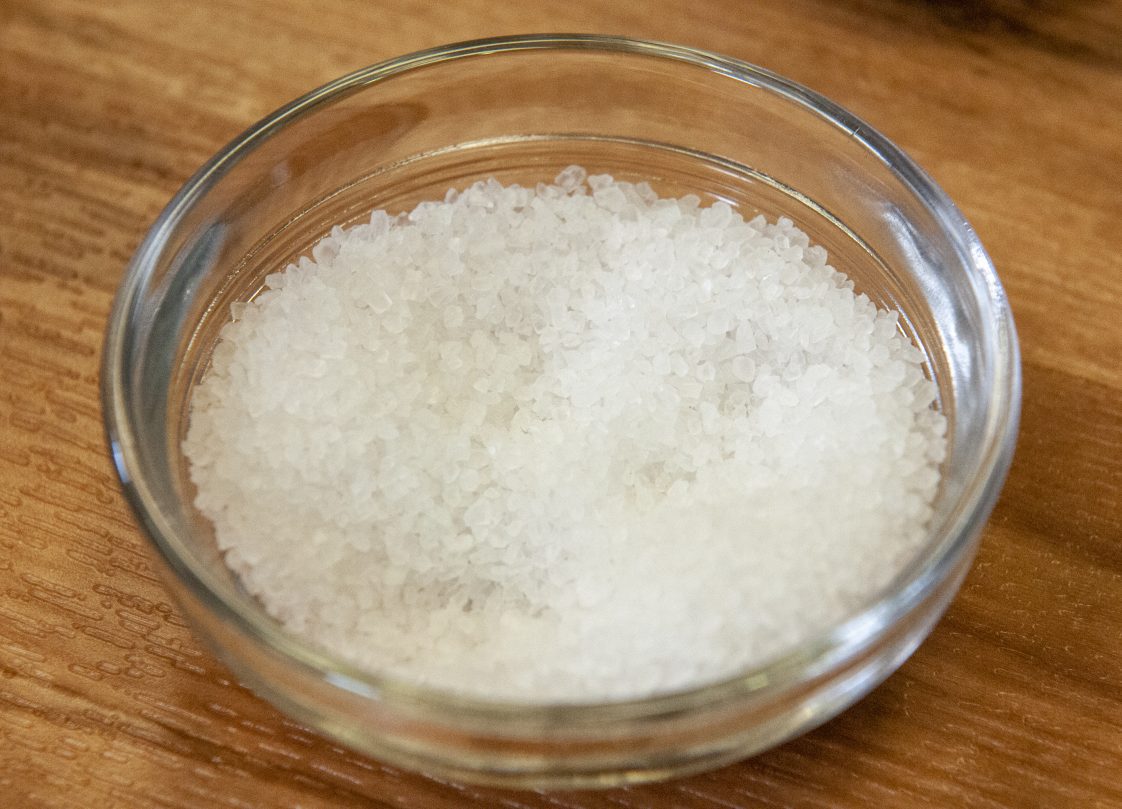 salt in a bowl