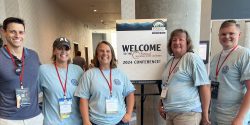 Alabama 4-H employees at 2024 National Ag in the Classroom Conference