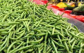 Green Beans at a Farmer's Market