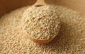Dry quinoa