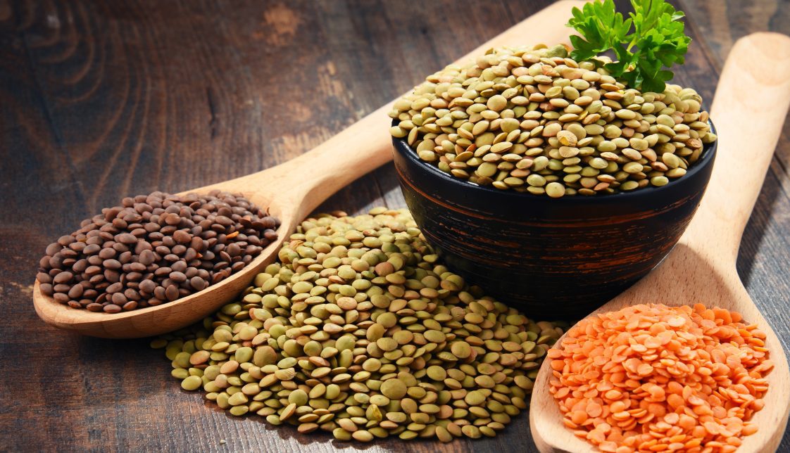 Dry lentils