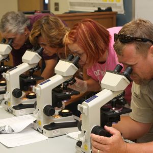 Teachers at the Alabama Extension Aquaculture/Aquaponics 101 Teacher Workshop