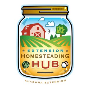 Extension Homesteading Hub logo for web tile.