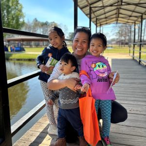A SNAP-Ed book walk in Fayette County.