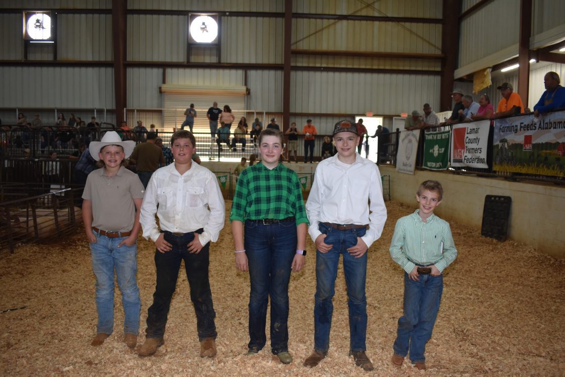 Fayette County 4-H members that participated in Pig Squeal.