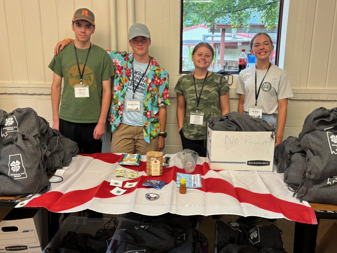2025 Walker County 4-H WHEP team members at the national competition.